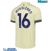 Everton Vitaliy Mykolenko #16 Replica Away Shirt 2025-26 Short Sleeve